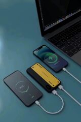 BUFFER® 10000 mAh Hızlı Şarj Özellikli Aynı Anda 4 Cihazı Şarj Edebilen Powerbank