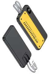 BUFFER® 10000 mAh Hızlı Şarj Özellikli Aynı Anda 4 Cihazı Şarj Edebilen Powerbank