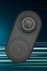 BUFFER® 2si 1arada Kablosuz Saat,Kulaklık ve Telefon Hızlı Şarj Etme Aparatı