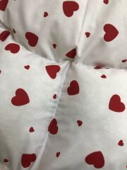 KALP DESENLİ BEBEK YATAĞI , OYUN MİNDERİ