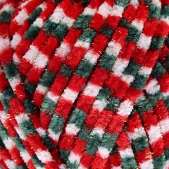 La Mia Mellow Christmas Altın Simli El Örgü İpi -