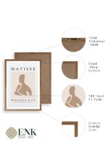 Matisse Üçlü Ahşap Çerçeveli Tablo 10 x 10