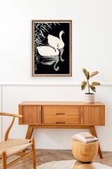 Sepia Herbes Ahşap Çerçeveli Tablo 23 x 30