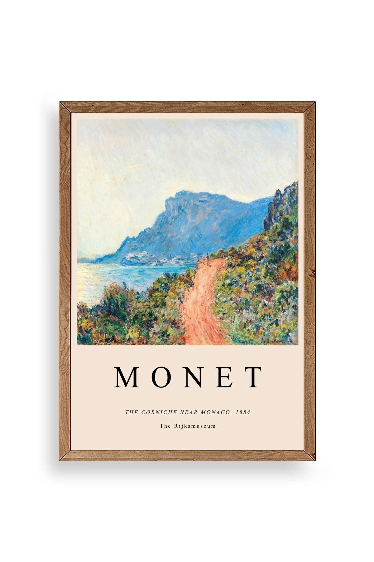 Monet Ahşap Çerçeveli Tablo 50 x 70