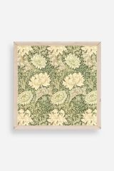 Çiçek Ahşap Çerçeveli Tablo 42 x 42
