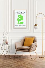 Modern Ahşap Çerçeveli Tablo 23 x 30