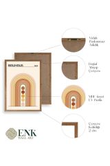 Bauhaus Üçlü Ahşap Çerçeveli Tablo 30 x 40
