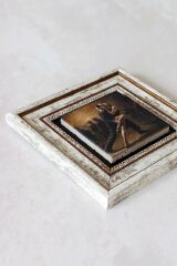 Dans Çerçeveli Taş Tablo , Çerçeveli Taş Duvar Dekoru-enkcrcvtbl-00113 20 cm