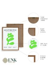 Modern Ahşap Çerçeveli Tablo 50 x 70