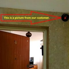 BUFFER® Gerçek Görünümlü Sahte Maket Güvenlik Kamerası