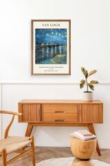 Van Gogh Ahşap Çerçeveli Tablo 23 x 30