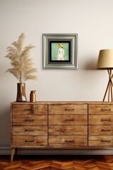 Van Gogh Çerçeveli Taş Tablo 20 cm