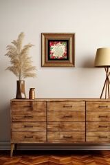 Bereket Duası Çerçeveli Taş Tablo 20 cm