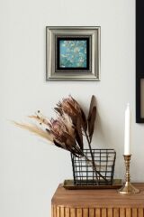 Bahar Çiçekleri Çerçeveli Taş Tablo 20 cm