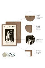 Picasso Ahşap Çerçeveli Tablo 50 x 70