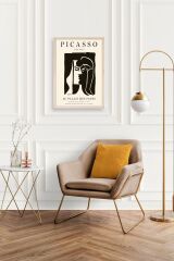 Picasso Ahşap Çerçeveli Tablo 50 x 70