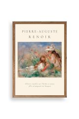 Pierre-Aguste Renoir Ahşap Çerçeveli Tablo 50 x 70
