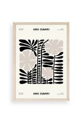 Çiçek Ahşap Çerçeveli Tablo 30 x 42