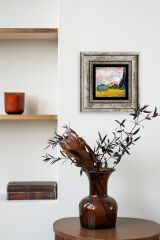 Van Gogh Çerçeveli Taş Tablo 20 cm