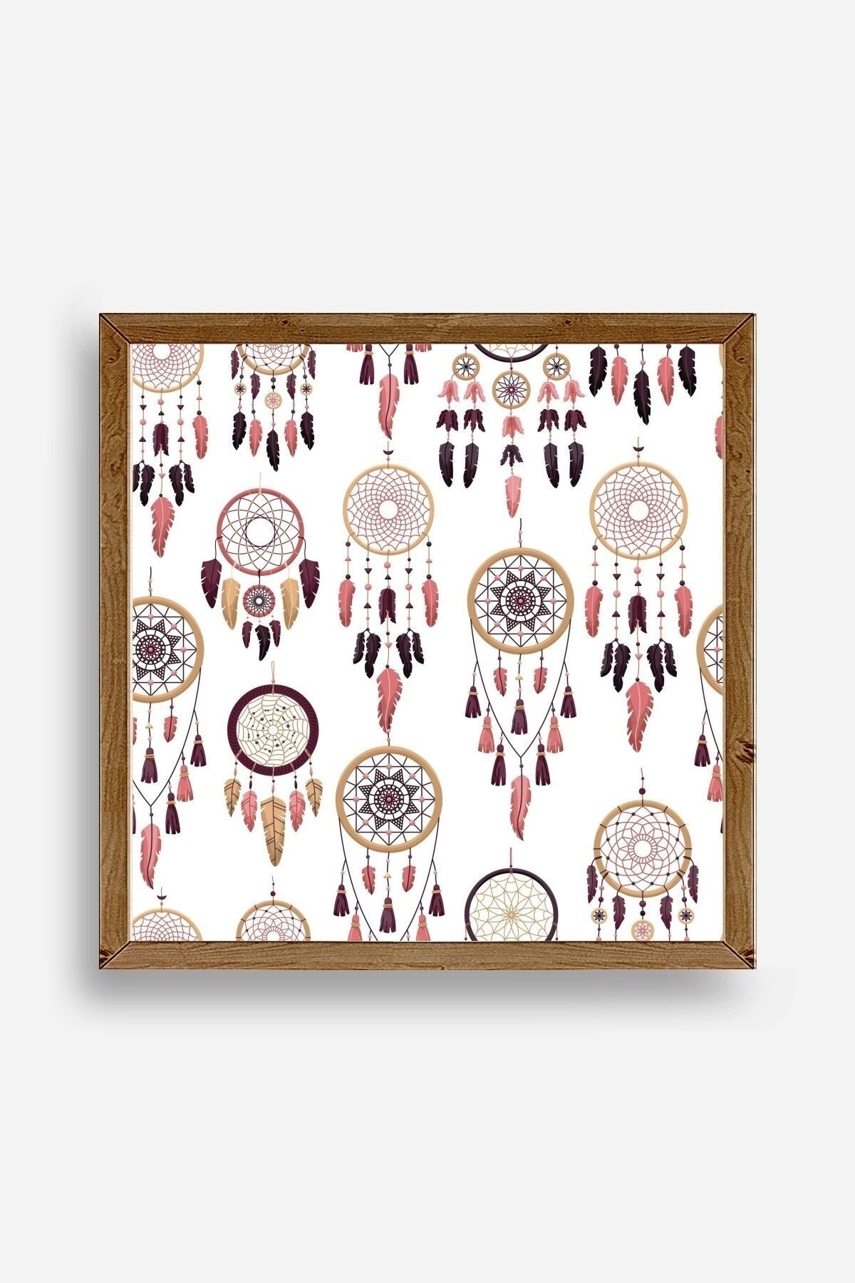 Rüya Kapanı Ahşap Çerçeveli Tablo 42 x 42