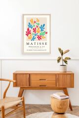 Modern Ahşap Çerçeveli Tablo 23 x 30