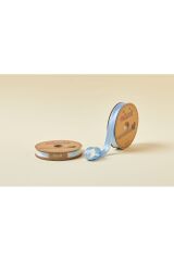 Biye Saten Katlı 069 Koyu Mavi 2 cm 25 Metre %100 Polyester