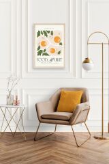 Yumurta Ahşap Çerçeveli Tablo 17 x 23