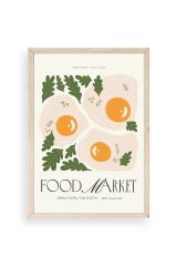 Yumurta Ahşap Çerçeveli Tablo 30 x 42