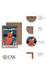 The New York Recorder Ahşap Çerçeveli Tablo 23 x 30