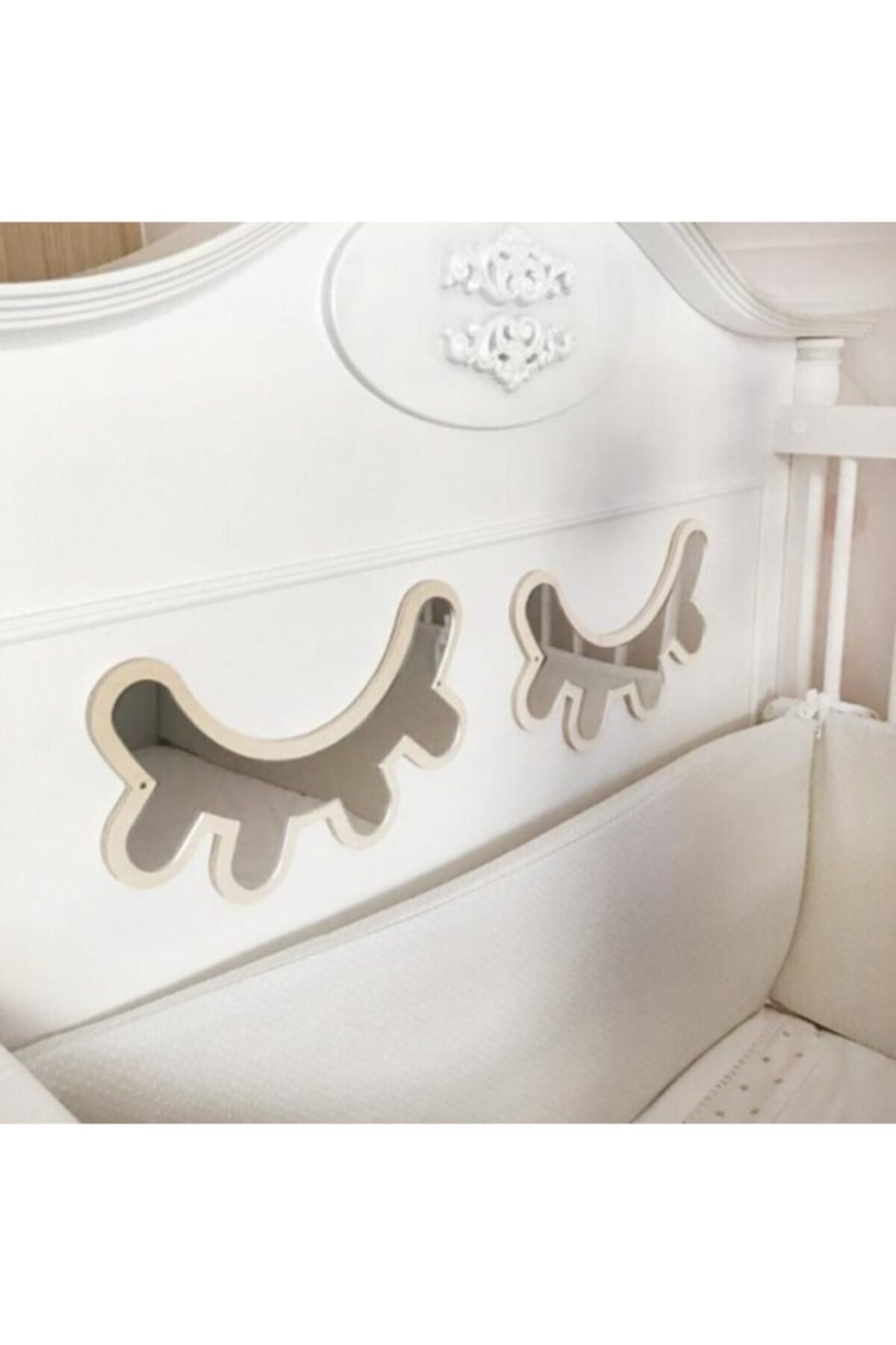 Kirpik Desen Duvar Dekoru