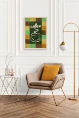 Kahve Ahşap Çerçeveli Tablo 17 x 23