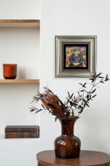 Van Gogh Çerçeveli Taş Tablo 20 cm