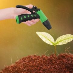 BUFFER® 2 Fonksiyonlu 5li Bahçe Tarla Otomatik Sulama Tabancası Seti Hortum Bağlantısı Aparatı