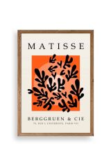 Yapraklar Ahşap Çerçeveli Tablo 23 x 30