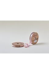 Biye Saten Katlı 087 Pudra 2 cm 25 Metre %100 Polyester