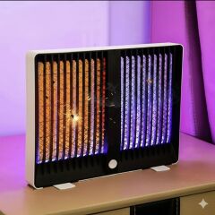 BUFFER® Sivrisinek Öldürücü Lamba Şarjlı Sivrisinek Kovucu Sessiz ve Güçlü Sivrisinek Tuzağı UV Işıklı Sinek Kıran WD023