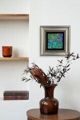 Van Gogh Çerçeveli Taş Tablo 20 cm