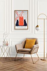 Richard Harding Davis Ahşap Çerçeveli Tablo 23 x 30