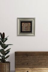 Hilye-i Şerif Çerçeveli Taş Tablo 20 cm