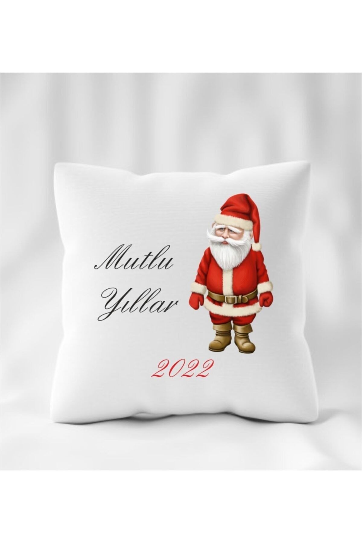 Yılbaşı Baskılı Yastık 40 x 40