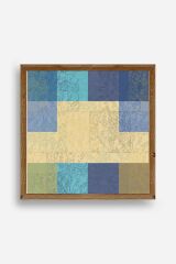 Kare Ahşap Çerçeveli Tablo 50 x 50