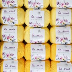 La Mia Mercerized Cotton Kehribar Seti