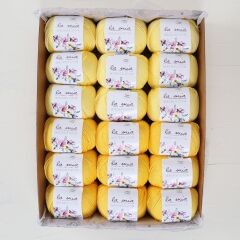 La Mia Mercerized Cotton Kehribar Seti