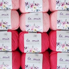 La Mia Mercerized Cotton Kuvars Seti