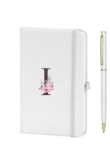 I Harfi Çiçek Desen Baskılı Defter