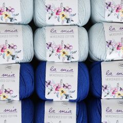 La Mia Mercerized Cotton Safir Seti