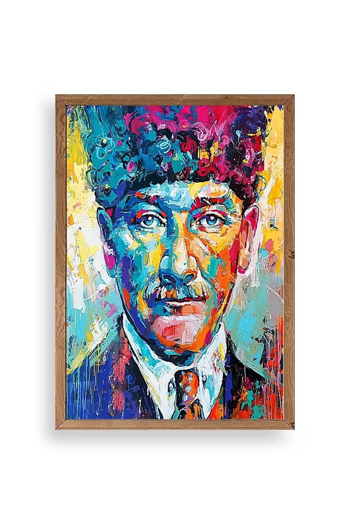 Atatürk Ahşap Çerçeveli Tablo 17 x 23