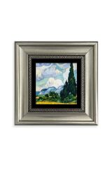 Van Gogh Çerçeveli Taş Tablo 20 cm