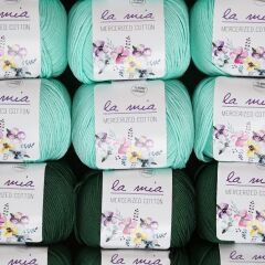 La Mia Mercerized Cotton Zümrüt Seti