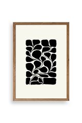 Desen Ahşap Çerçeveli Tablo 23 x 30